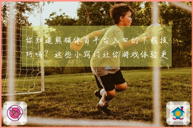 你知道熊猫体育平台入口的下载技巧吗？这些小窍门让你游戏体验更佳！